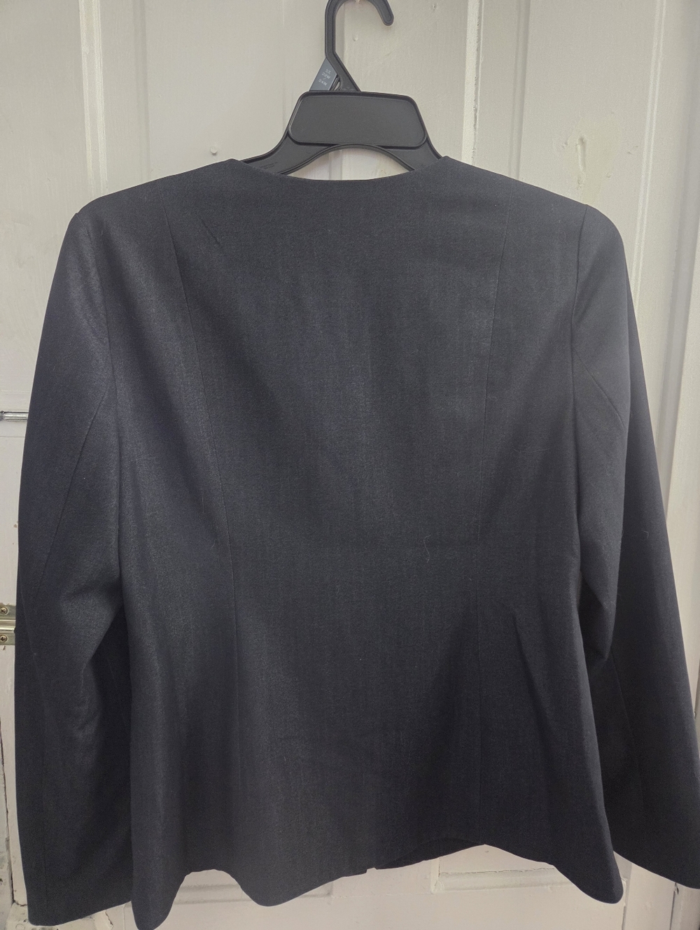 Dana Buchman Navy Zip Front Women's Jacket Size 12 - Picture 11 of 15